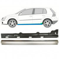 Belső és külső küszöb javító panel hoz VW Golf 5 2003-2009 / Bal / Készlet 11709