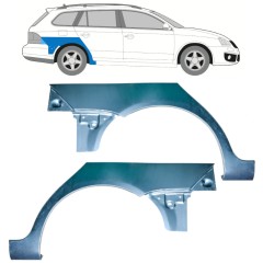 Hátsó sárvédő javító panel hoz Volkswagen Golf 5 Variant 2007-2010 / Bal / Jobb / Bal+Jobb / Készlet 12907