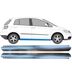 Küszöb javító panel hoz Volkswagen Golf Plus 2005-2013 / Bal = Jobb (szimmetrikus) / Készlet 10484