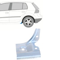 Ajtó alatti küszöb javító panel hoz Volkswagen Golf 5 2003-2009 / Bal 16113