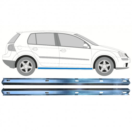 Belső küszöb javító panel hoz VW Golf 5 2003-2009 / Készlet 11125