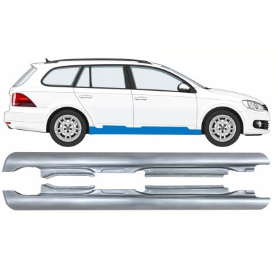 Teljes küszöb hoz Volkswagen Golf 6 2008-2013 / Bal+Jobb / COMBI 17049