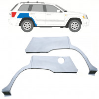 Hátsó sárvédő javító panel hoz Jeep Grand Cherokee 2005-2010 / Bal+Jobb / Készlet 10657