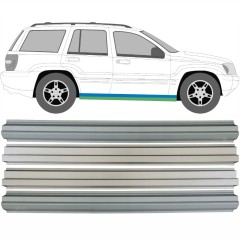 Belső és külső küszöb javító panel hoz Jeep Grand Cherokee 1998-2005 / Bal+Jobb / Készlet 9482