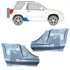 Ajtó alatti küszöb javító panel hoz Suzuki Grand Vitara 2005-2014 / Bal+Jobb / Készlet 10356