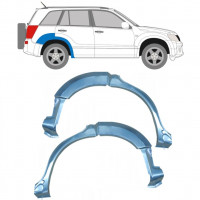 Hátsó sárvédő javító panel hoz Suzuki Grand Vitara 2005-2012 / Bal+Jobb / Készlet 9220