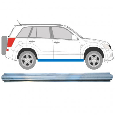 Küszöb javító panel hoz Suzuki Grand Vitara 2005-2012 / Bal = Jobb (szimmetrikus) 8897