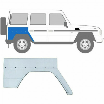 Hátsó sárvédő javító panel hoz Mercedes G-Class 1979- / Jobb 8874