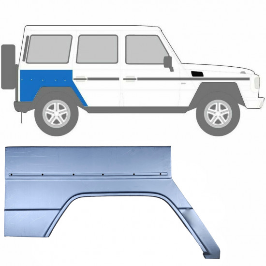 Hátsó sárvédő javító panel hoz Mercedes G-Class 1979- / Jobb 8874