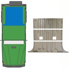 Hátsó padlólemez javító elem hoz Mercedes G-Class W460 W461 W463 1979-2017 / Készlet 10097