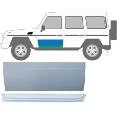 Belső és külső első ajtó javító panel hoz Mercedes G-Class W460 W461 W463 1979- / Bal / Készlet 9466
