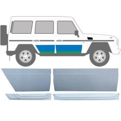 Belső és külső első és hátsó ajtó javító panel hoz Mercedes G-Class W460 W461 W463 1979-2017 / Jobb / Készlet 9469