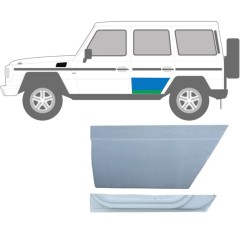 Belső és külső hátsó ajtó javító panel hoz Mercedes G-Class W460 W461 W463 1979- / Bal / Készlet 9468