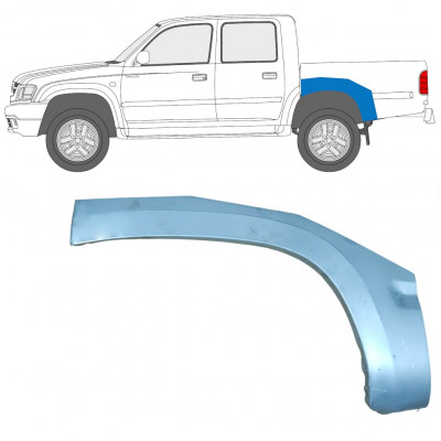 Hátsó sárvédő javító panel hoz Toyota Hilux 2001-2005 / Bal 7854