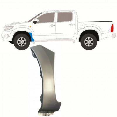 Első sárvédő javító panel hoz Toyota Hilux 2005-2015 / Bal 8392