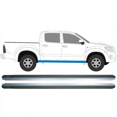 Küszöb javító panel hoz Toyota Hilux 2005-2015 / Bal = Jobb (szimmetrikus) / Készlet 9576