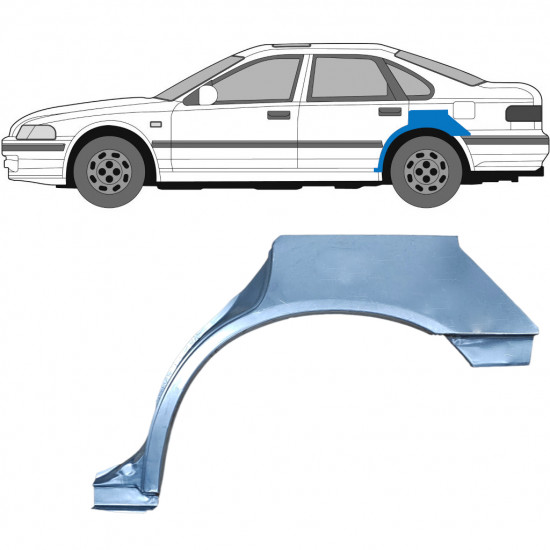 Hátsó sárvédő javító panel hoz Honda Accord 1993-1998 / Bal 5909