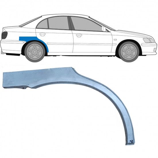 Hátsó sárvédő javító panel hoz Honda Accord 1998-2002 / Jobb 5263