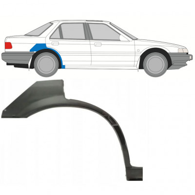 Hátsó sárvédő javító panel hoz Honda Accord 1985-1989 / Jobb 7597