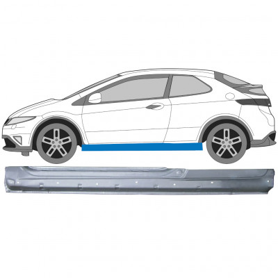 Küszöb javító panel hoz Honda Civic 2005-2011 / Bal 7195