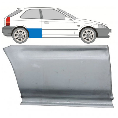 Hátsó sárvédő javító panel hoz Honda Civic 1995-2001 / Jobb 7677