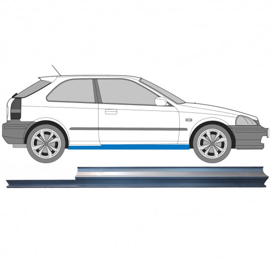 Küszöb javító panel hoz Honda Civic 1995-2001 / Jobb 6632