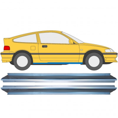 Küszöb javító panel hoz Honda CRX 1987-1992 / Bal+Jobb / Készlet 9302