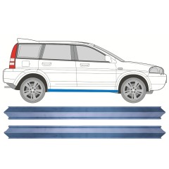 Küszöb javító panel hoz Honda HR-V 1999-2006 / Bal = Jobb (szimmetrikus) / Készlet 11281