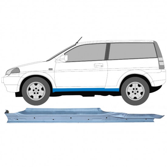 Küszöb javító panel hoz Honda HRV 1999-2006 / Bal 5856