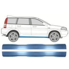Belső küszöb javító panel hoz Honda HR-V 1999-2006 / Bal = Jobb (szimmetrikus) / Készlet 10382