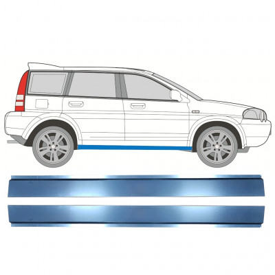 Belső küszöb javító panel hoz Honda HRV 1999-2006 / Bal = Jobb (szimmetrikus) / Készlet 10382