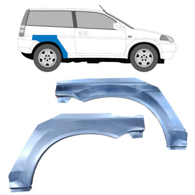 Hátsó sárvédő javító panel hoz Honda HRV 1999-2006 / Bal+Jobb / Készlet 9206