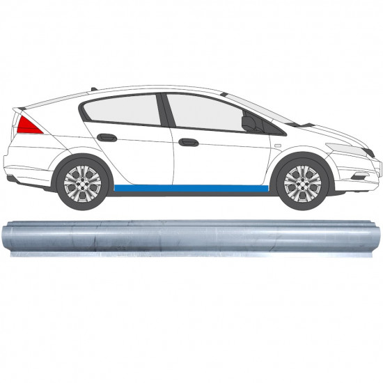 Küszöb javító panel hoz Honda Insight 2009-2014 / Bal = Jobb (szimmetrikus) 11872