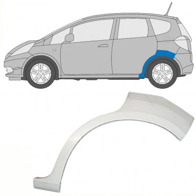 Hátsó sárvédő javító panel hoz Honda Jazz GE 2008-2015 / Bal 8483