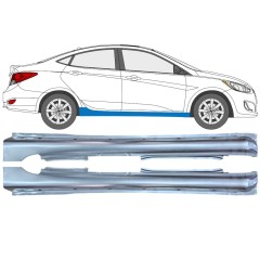 Teljes küszöb hoz Hyundai Accent 2010- / Bal / Jobb / Készlet 12801