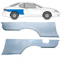 Hátsó sárvédő javító panel hoz Hyundai Rd 1996-2002 / Bal+Jobb / COUPE / Készlet 6307