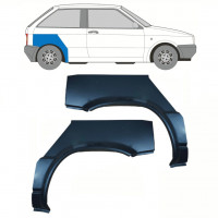 Hátsó sárvédő javító panel hoz Seat Ibiza 1984-1993 / Bal+Jobb / Készlet 10738