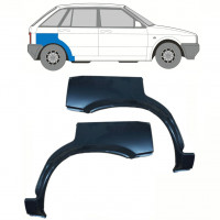 Hátsó sárvédő javító panel hoz Seat Ibiza 1984-1993 / Bal+Jobb / Készlet 10741