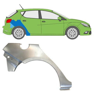 Hátsó sárvédő javító panel hoz Seat Ibiza 2008-2017 / Jobb 14607