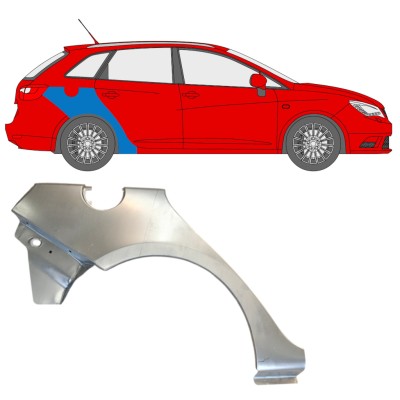 Hátsó sárvédő javító panel hoz Seat Ibiza 2008-2017 / Jobb / COMBI 14607