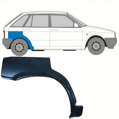 Hátsó sárvédő javító panel hoz Seat Ibiza 1984-1993 / Jobb 10739