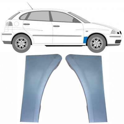 Első sárvédő javító panel hoz Seat Ibiza Cordoba 2002-2008 / Bal+Jobb / Készlet 10262