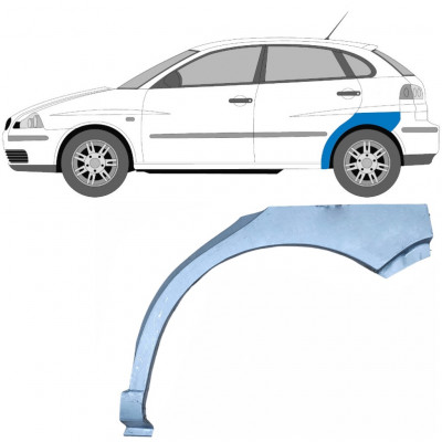 Hátsó sárvédő javító panel hoz Seat Ibiza Cordoba 2002-2008 / Bal 5030