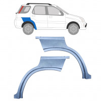 Hátsó sárvédő javító panel hoz Suzuki Ignis 2000-2003 / Bal+Jobb / Készlet 10415