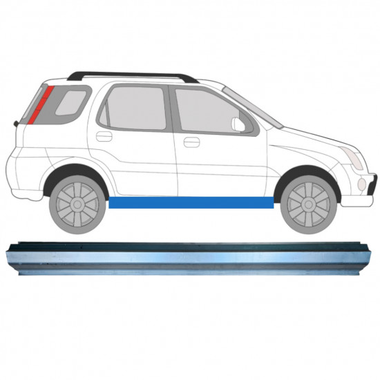 Küszöb javító panel hoz Suzuki Ignis 2000-2003 / Bal = Jobb (szimmetrikus) 7031