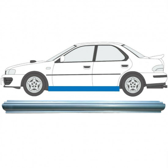 Küszöb javító panel hoz Subaru Impreza 1992-2000 / Bal 7010