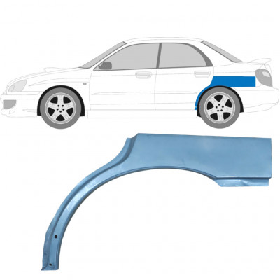 Hátsó sárvédő javító panel hoz Subaru Impreza GD 2000-2007 / Bal 5323