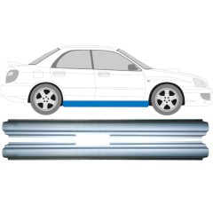 Küszöb javító panel hoz Subaru Impreza GD GG 2000-2007 / Bal = Jobb (szimmetrikus) / Készlet 9159