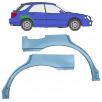 Hátsó sárvédő javító panel hoz Subaru Impreza Gg 2000-2007 / Bal+Jobb / Készlet 10463