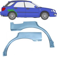 Hátsó sárvédő javító panel hoz Subaru Impreza GD GG 2000-2007 / Bal+Jobb / Készlet 10463